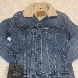 American Eagle Outfitters Sherpa-Lined Jacket